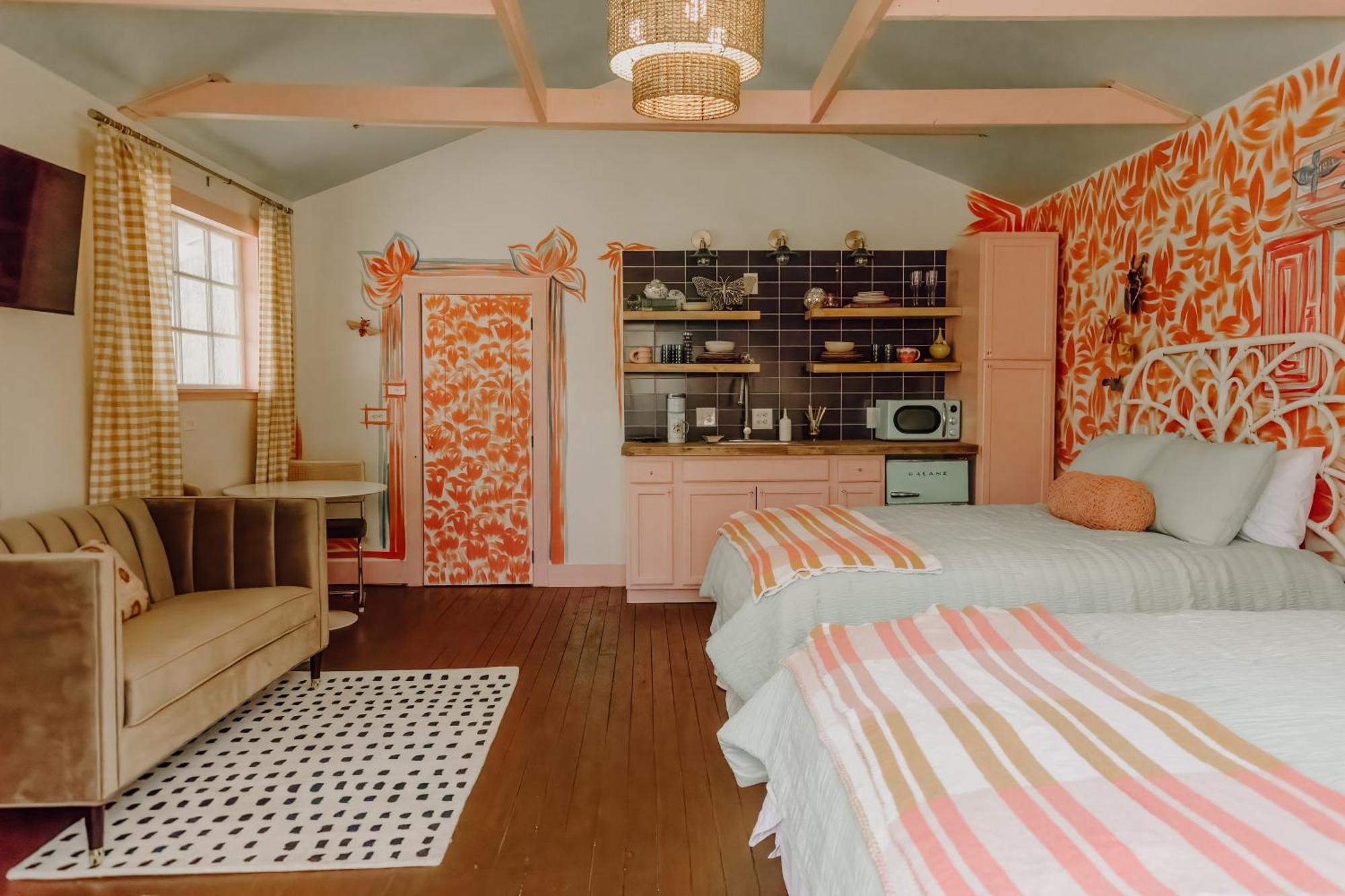Отель Camp Swann Tracy City Номер фото