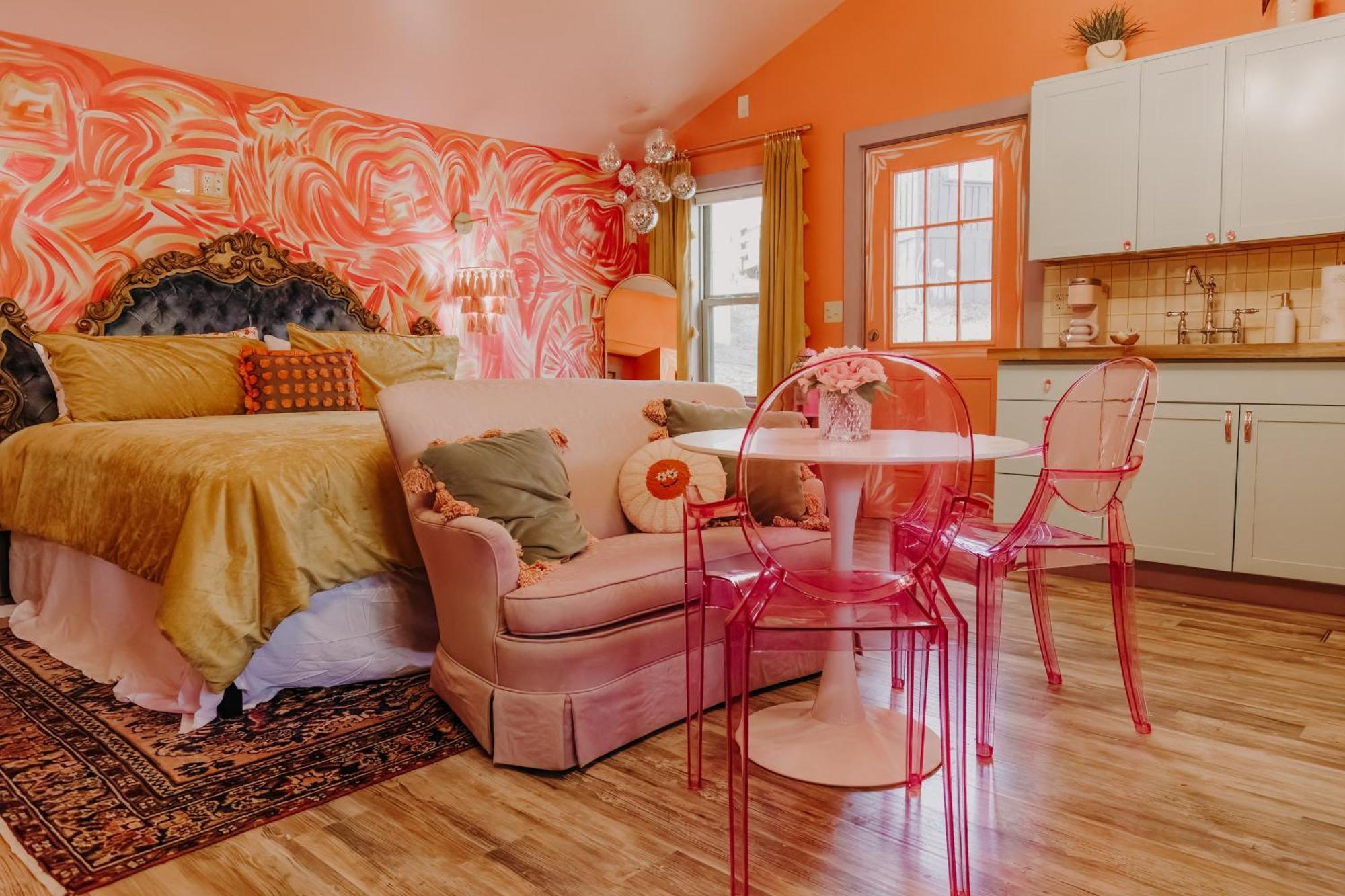 Отель Camp Swann Tracy City Номер фото