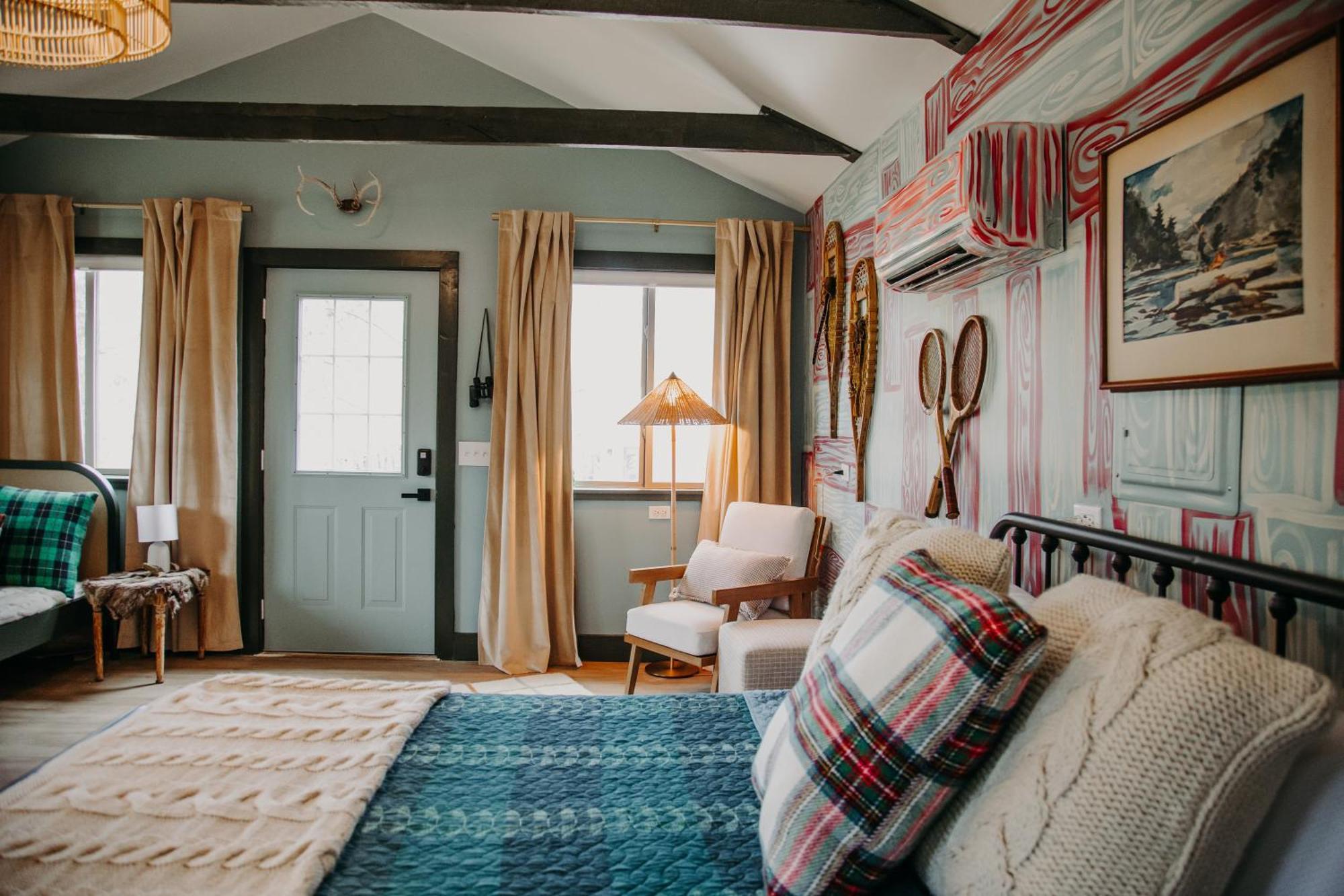 Отель Camp Swann Tracy City Номер фото