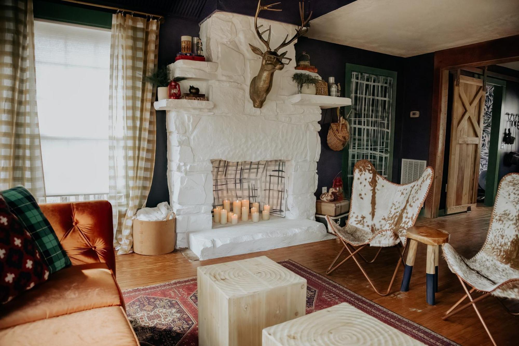 Отель Camp Swann Tracy City Номер фото