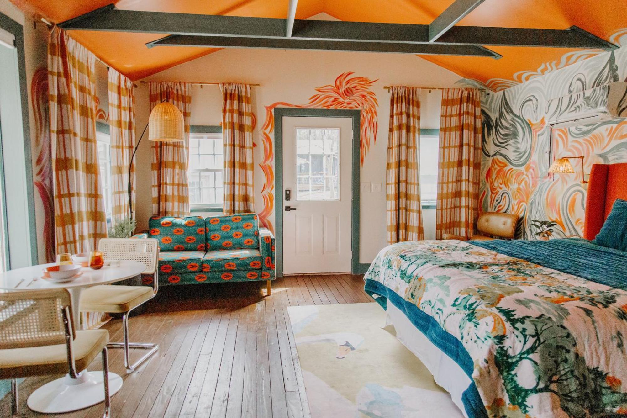 Отель Camp Swann Tracy City Номер фото